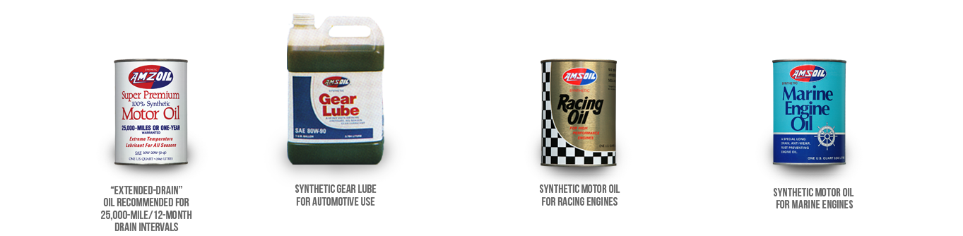 AMSOIL “The FIRST in Synthetics”® = Introducing many new products that were the FIRST of their kind.