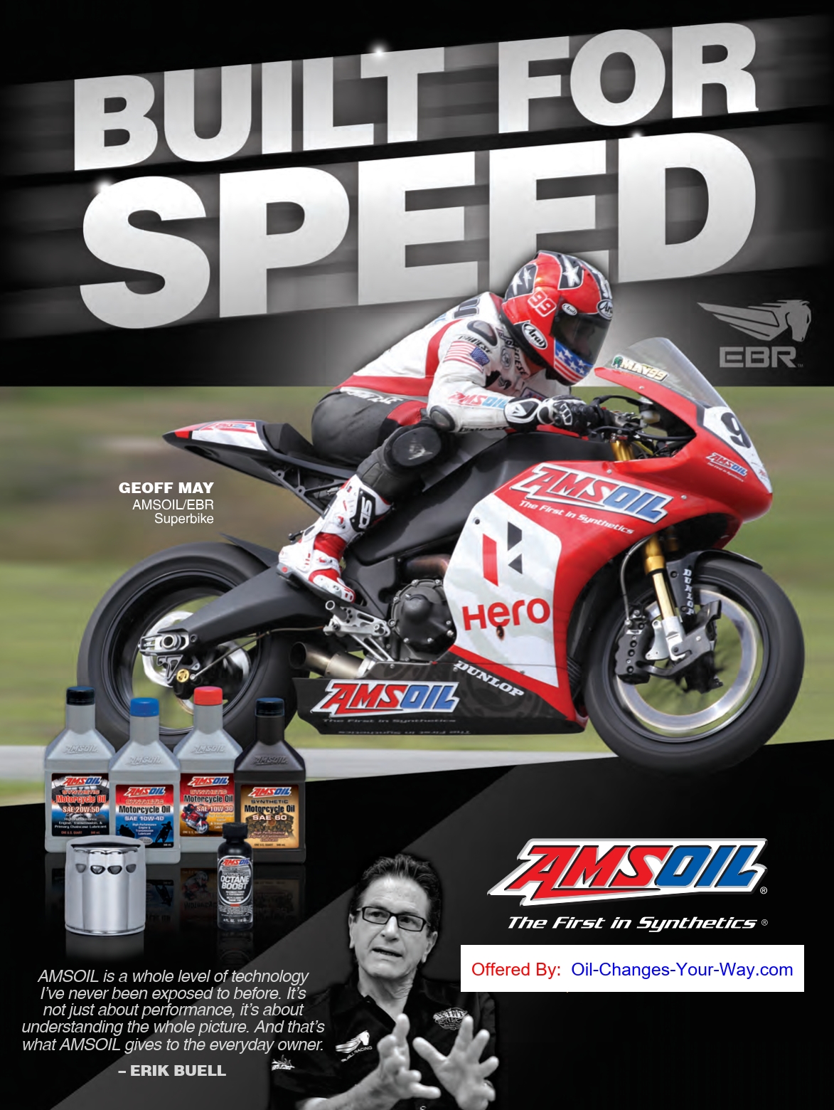 AMSOIL Racing is Research™ Testimonial