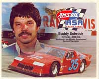 Past AMSOIL Racer Buddy Schrock ASA Racing Series